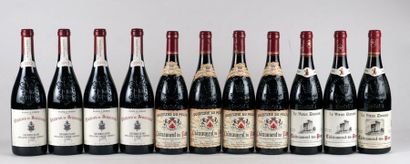 null Sélection de Vins de Châteauneuf-du-Pape - 11 bouteilles