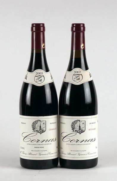 null Cornas Chaillot 2005 Cornas Reynard 2007, Thierry Allemand - 2 bouteilles
