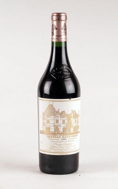 null Château Haut-Brion 2003
Pessac-Léognan Appellation Contrôlée
Niveau A
1 bou...