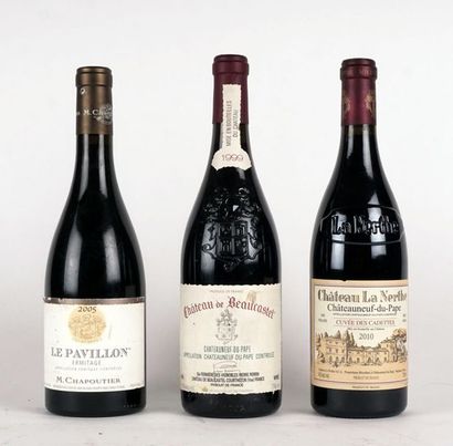 null Sélection de Vins de la Vallée du Rhône - 3 bouteille