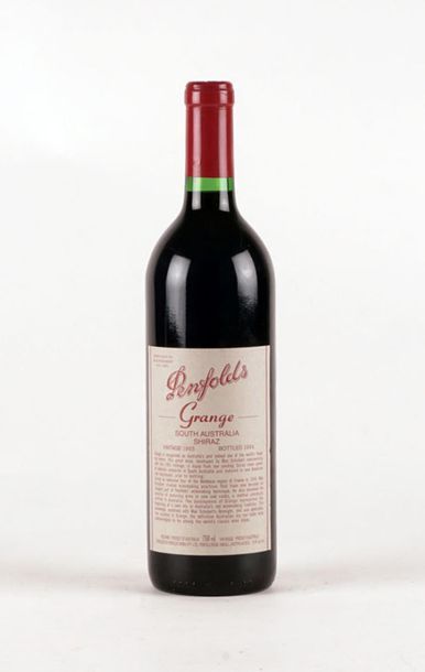 null Penfolds Grange 1993
South Australia Shiraz
Niveau A
1 bouteille