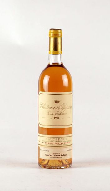 null Château d'Yquem 1981 - 1 bouteill