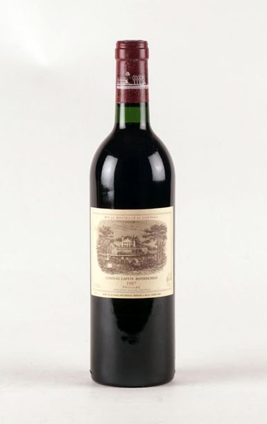 null Château Lafite Rothschild 1987
Pauillac Appellation Contrôlée
Niveau A
1 bo...