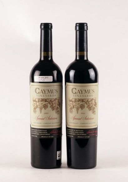 null Caymus Special Selection 2002
Napa Valley
Niveau A
2 bouteilles