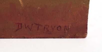 null TRYON, Dwight William (1849-1925)
Paysage
Huile sur panneau
Signée en bas à...