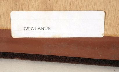 null D'Après BRAQUE, Georges (1882-1963)
Atalante
Gilt metal low relief
Set on a...