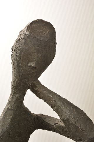COUTURIER, Robert (1905-2008) Jeune femme lamelliforme (c.1951) Bronze Signé sur...