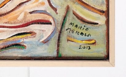 null MEROLA, Mario (1931-)
"Marécage"
Huile sur toile
Signée et datée en bas à gauche:...
