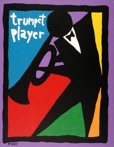 null GODIN, Eric (1964-)
"Trumpet player"
Acrylique sur toile
Signée en bas à gauche:...