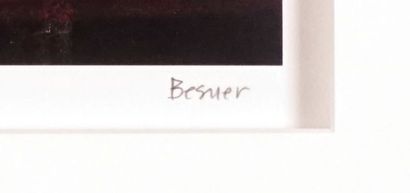 null BESNER, Dominic (1965-)
"Horse-Power"
Sérigraphie
Signée en bas à droite: Besner
Titrée...