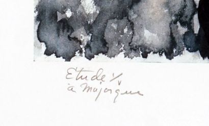 null MCEWEN, Jean Albert (1923-1999)
"Étude à Majorque"
Lithograph
Signed on the...