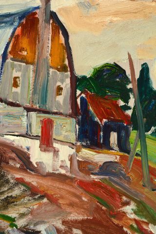 null RICHARD, René Jean (1895-1982)
"Rand St-Jean-Baptiste, St-Urbain"
Huile sur...