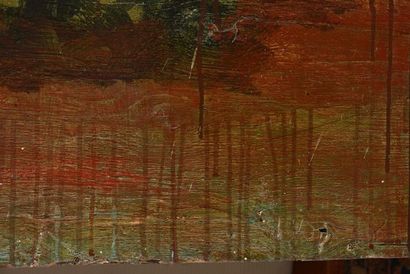 null HOFFER, Peter (1966-)
"Forêt"
Technique mixte sur panneau de bois
Signée en...