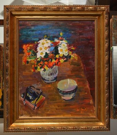 null SMITH, Marjorie (Jori) (1907-2005)
Still life
Oil on board
Signed and dated...