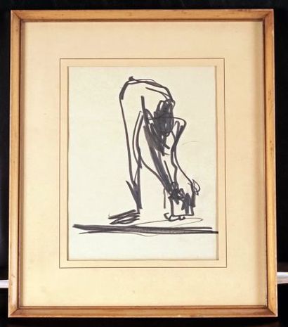 null SIMONIN, Francine (1936-)
Untitled
Set of two (2) inks on paper
One dated on...