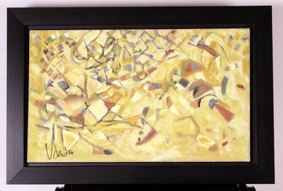 null VANIER, Bernard (1927-2010)
Untitled
Oil on canvas
Signed on the lower left:...