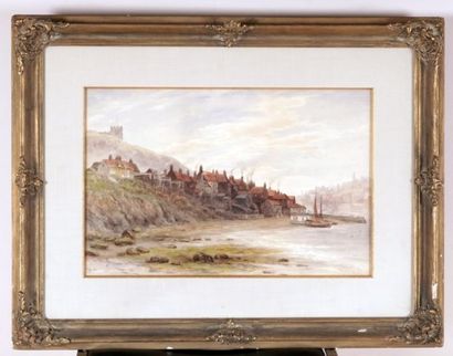 null VERNER, Frederick Arthur (1836-1928)
"Whitby, Yorkshire"
Watercolour
Signed...