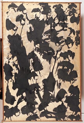 null GOGUEN, Jean (1928-1989)
Untitled
Ink on paper laid on board
Signed and dated...