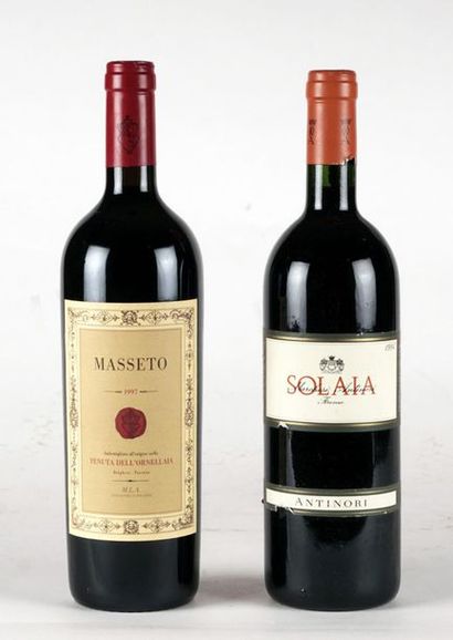 null Masseto 1997 Solaia 1994 - 2 bouteilles
