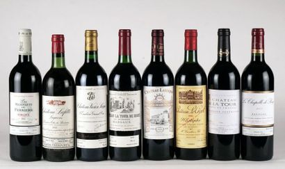 null Sélection de Vins de Bordeaux comprenant:

*Château Lafitte Laguens 1982
*Château...