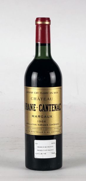 null Château Brane-Cantenac 1964 - 1 bouteille