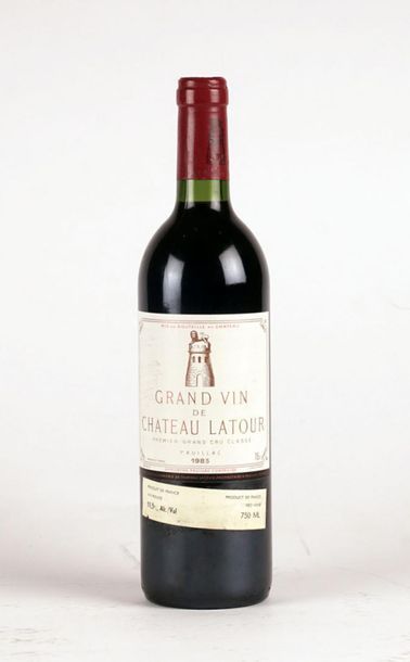 null Grand Vin de Château Latour 1983
Pauillac Appellation Contrôlée
Niveau A-B
1...