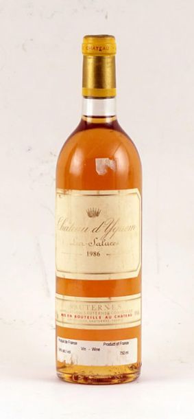 null Château d'Yquem 1986
Sauternes Appellation Contrôlée
Niveau A-B
1 bouteille

Provenance:
La...