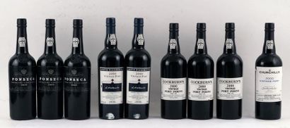null Sélection de Vins de Porto - 9 bouteilles (Château Bromont)
