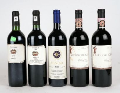 null Sélection de Vins d'Italie - 5 bouteilles