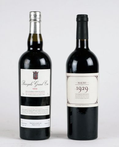 null Banyuls Grand Cru 1929
Mis en bouteille en 2000
Niveau A
1 bouteille

Maury...