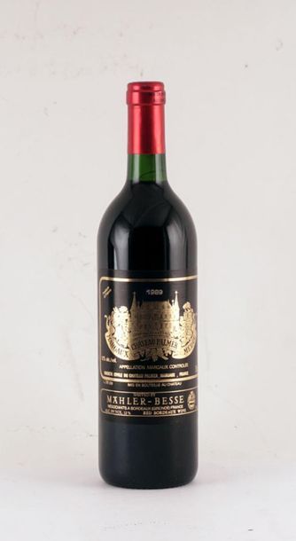 null Château Palmer 1989
Margaux Appellation Contrôlée
Niveau A-B
1 bouteille