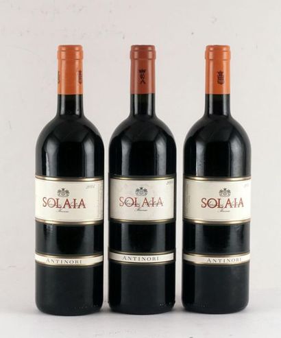 null Solaia 2001 2004 - 3 bouteilles