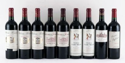 null Sélection de Vins de Bordeaux - 9 bouteilles
