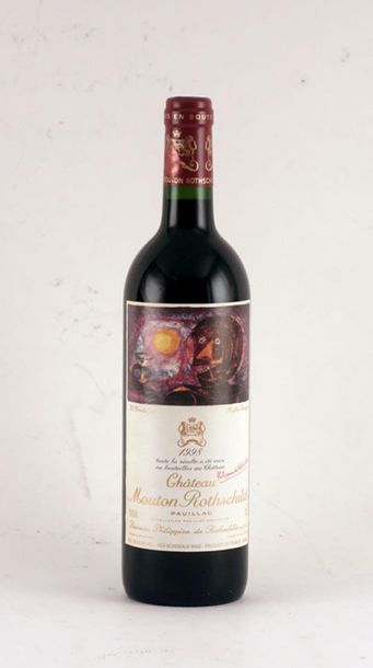 null Château Mouton Rothschild 1998 - 1 bouteille
