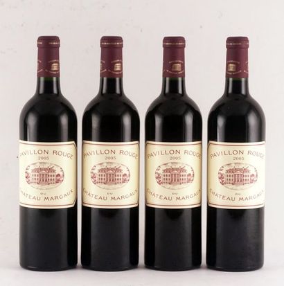 null Pavillon Rouge du Château Margaux 2005 - 4 bouteilles