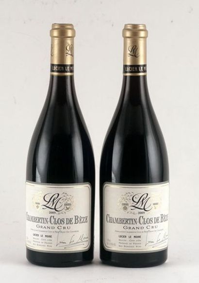 null Chambertin Clos de Bèze Grand Cru 2009, Lucien Le Moine - 2 bouteilles
