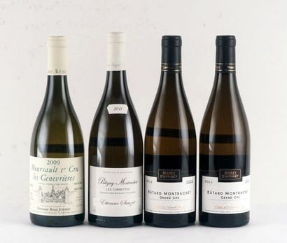 null Sélection de blancs de Bourgogne - 4 bouteilles