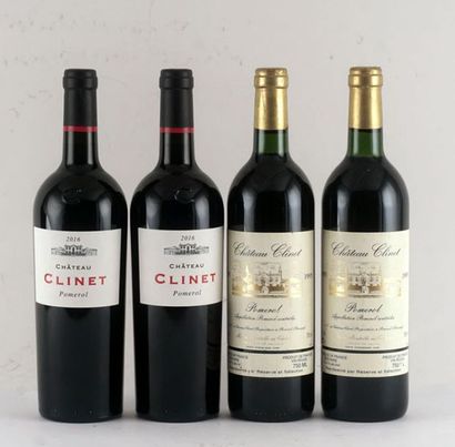 null Château Clinet 1995 2016 - 4 bouteilles