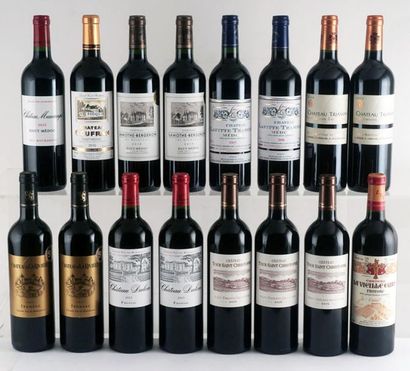 null Sélection de Vins de Bordeaux - 16 bouteilles