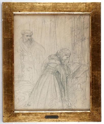 null MATEJKO, Jan (1838-1893)
La prière
Crayon sur papier
Signature en bas à gauche

Provenance:
Collection...