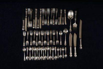 null BIRKS
BIRKS Sterling table set comprising :
2 dinner forks
2 dinner knives
4...