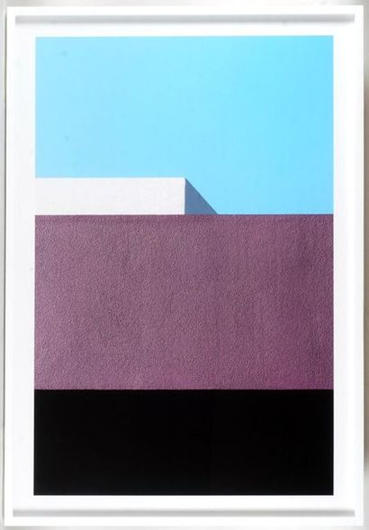 null SETTER, Jon (1989-)
"Purple with black, white and Blue"
Impression digitale...