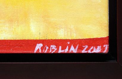 null ROBLIN, Richard (1940-) 
Sans titre
Huile sur toile
Signée et datée en bas à...