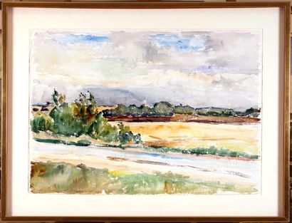 null KNOWLES, Dorothy Elsie (1927-)
Untitled
Watercolour on paper
Signed and dated...