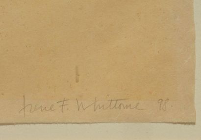 null WHITTOME, Irène F. (1942-)
Sans titre
Technique mixte sur papier
Signée et datée...