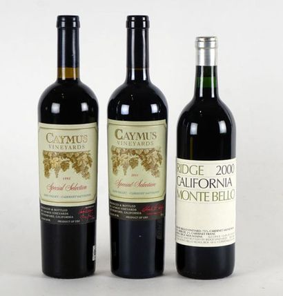 null Caymus Special Selection 1995
Cabernet Sauvignon
Napa Valley
Niveau A
1 bouteille

Caymus...