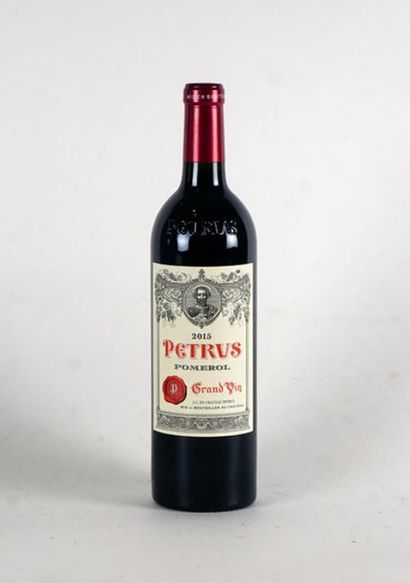 null Pétrus 2015
Pomerol Appellation Contrôlée
Niveau A
1 bouteille