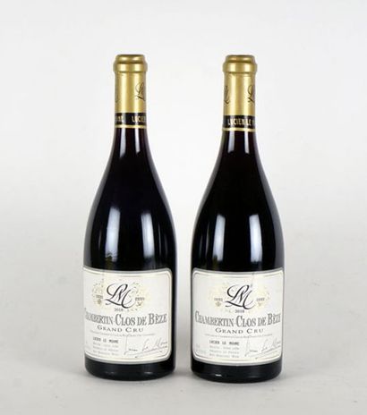 null Chambertin Clos de Bèze 2010, Lucien Le Moine - 2 bouteilles