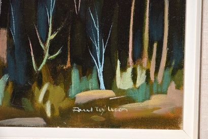 null LECOR, Paul (dit Tex) (1933-2017)
Oil on canvas
Signed on the lower right: Paul...