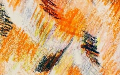 null MOLINARI, Guido (1933-2004)
Untitled
Pastel on paper
Dated on the reverse: Nov...